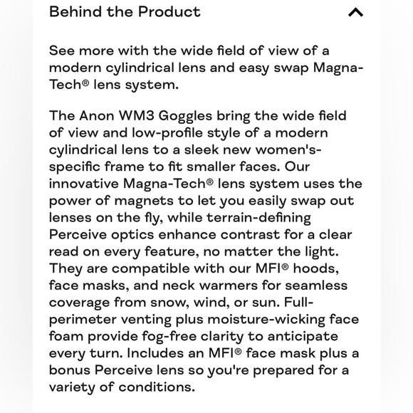 WM3 Anon Goggles - Picture 6 of 8